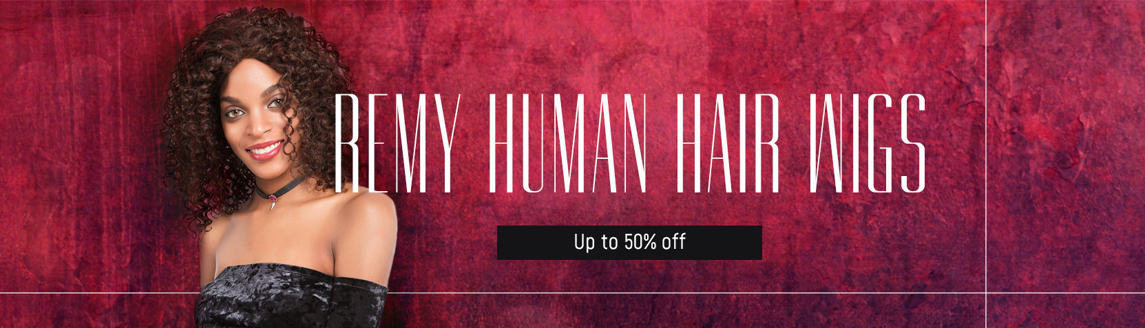 Remy human hair wigs up to 50% off